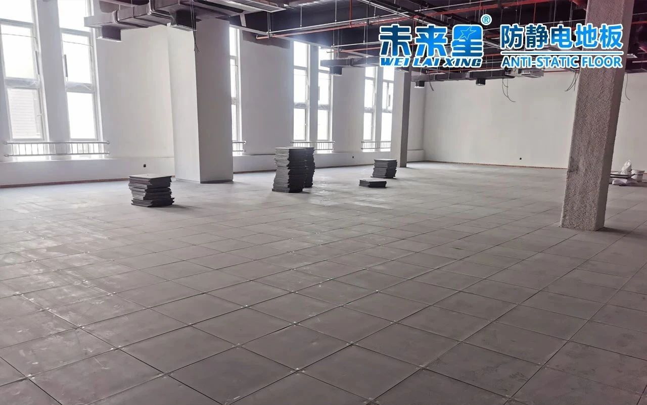 装配式建筑施工——北京高立庄城中村安置房OA网络地板项目